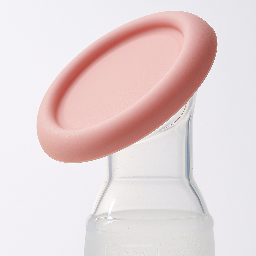 Silicone Milk Collector – 90ml BPA - Manual Breast Pump
