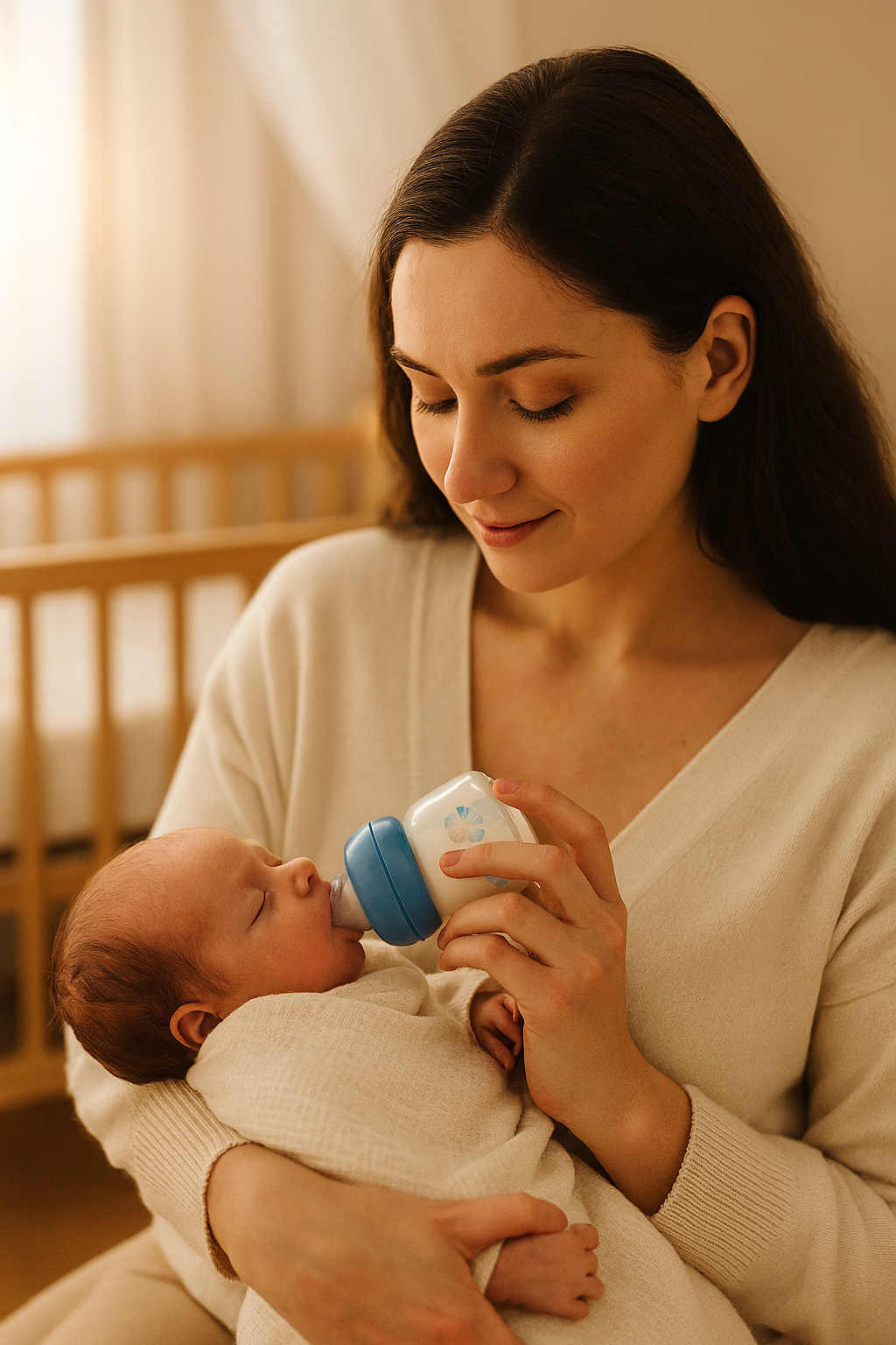 Minitree Regular-Neck Feeding Bottle – 60ml | 0+ Months | BPA-Free