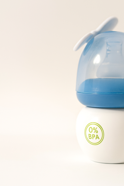 Minitree Regular-Neck Feeding Bottle – 60ml | 0+ Months | BPA-Free