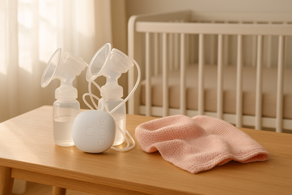 MY-371 Double Electric Breast Pump – USB Powered, BPA-Free, 150ml