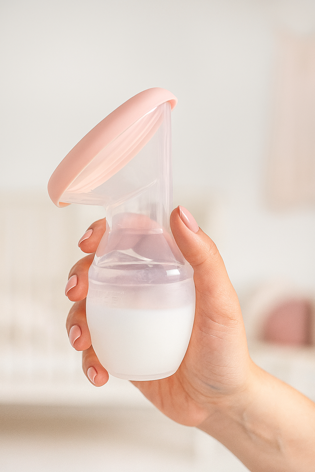 Silicone Milk Collector – 90ml BPA - Manual Breast Pump