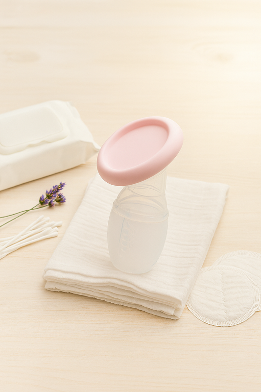 Silicone Milk Collector – 90ml BPA - Manual Breast Pump
