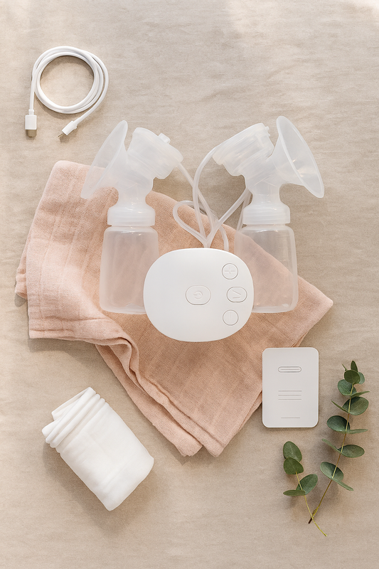 MY-371 Double Electric Breast Pump – USB Powered, BPA-Free, 150ml