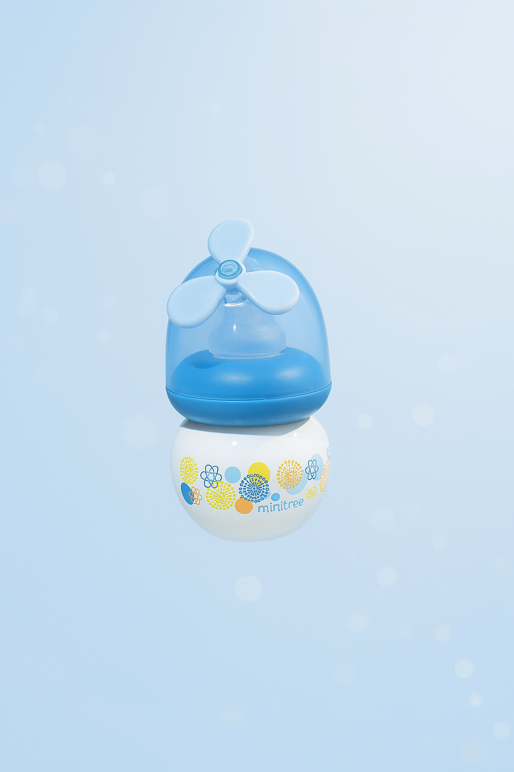 Minitree Regular-Neck Feeding Bottle – 60ml | 0+ Months | BPA-Free