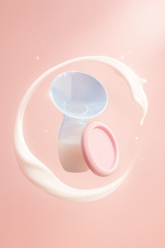 Silicone Milk Collector – 90ml BPA - Manual Breast Pump